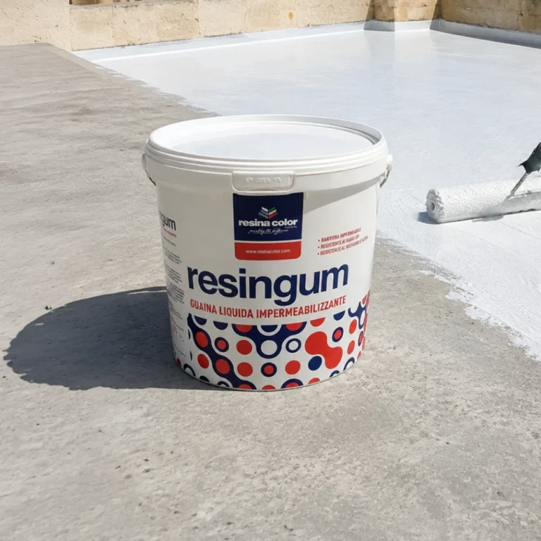 RESINGUM Liquid membrane based on elastomeric resins
